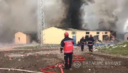 Türkiyədə fabrikdə PARTLAYIŞ BAŞ VERDİ - 56 nəfər xəsarət aldı / VİDEO