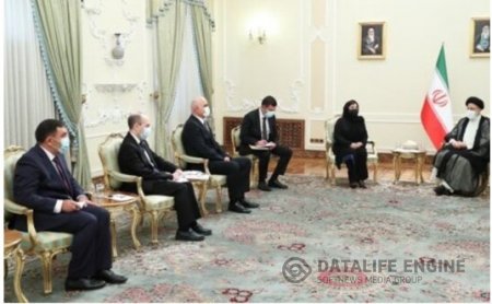 Sahibə Qafarova İranın yeni Prezidenti ilə görüşdü