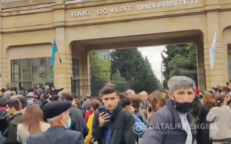 İlk dərs günü universitetlərdə vəziyyət... - Video