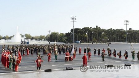 Türkiyənin Mehteran Birliyinin nümayəndələri Bakıya gəldi